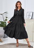 Autumn and WinterBacl boho dress